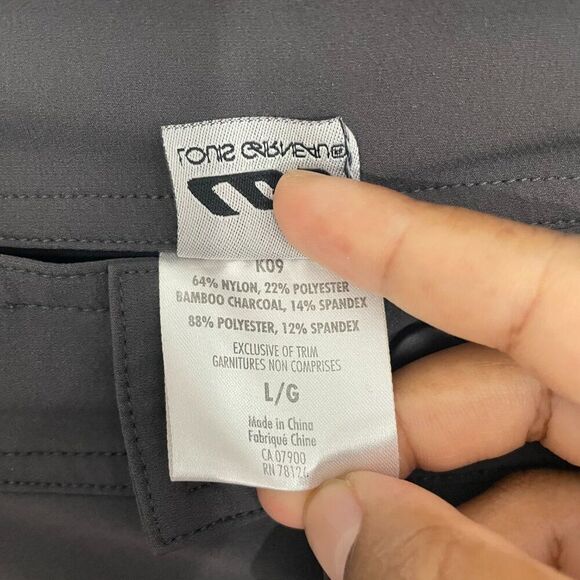 Louis‎ Garneau Cycling Shorts Men L Gray Adjustable Cargo - Picture 7 of 15